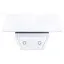 Вытяжка декоративная наклонная Минола HVS 6232 WH/INOX 700 LED - миниатюра 5