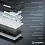 Клавіатура GamePro Asgard Valhalla Pro 75% Rainy switches (MK160B-D-Pro) - мініатюра 12
