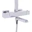 Душова система універсальна Qtap Swan Cascada термостатична на три споживача (з виливом) QTSWA112CRM45902 Chrome, Хром - мініатюра 3