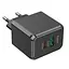 Адаптер сетевой HOCO Ocean charger CS14A 20W черный - миниатюра 5