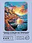 Набір для розпису по номерах "Захід сонця на причалі" 40*50 см, IDEA2-GX47386, ТМ "99IDEAS" - мініатюра 2