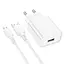 Адаптер мережевий Borofone Micro USB Cable Aspirer BA74A та кабель комплект білий - мініатюра 5