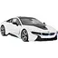 Машинка Rastar BMW i8 (71060) на радіокеруванні. 1:14. Білий - мініатюра 1