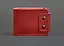 Кожаный портмоне Zeus 9.0 красный краст - миниатюра 1