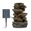 Садовий сонячний фонтан Blumfeldt Stonehenge (10035727) - мініатюра 1