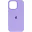 Чохол Epik Silicone Case AA Logo with MagSafe для Apple iPhone 15, 6.1 Бузковий/Dasheen - мініатюра 2