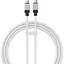Кабель Baseus CoolPlay Series USB-C to USB-C 100W 2m White (AKW000302) [141251] - мініатюра 1