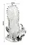 Насадка з вібрацією Penis sleeve Bullet vibrator 1 Crystal Baile BI-026205 87417 - мініатюра 3