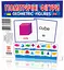 Развивающие карточки "Геометрические фигуры" (110х110 мм) 65797 на англ. /укр. языке - миниатюра 1