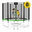Батут с наружной сеткой 4FIZJO Classic 10FT 312 см Black/Green (P-5907739314130) - миниатюра 5