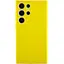 Чехол TPU Getman Liquid Silk Full Camera для Samsung Galaxy S24 Ultra Желтый/Flash - миниатюра 1