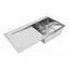 Кухонная мойка Germece Handmade 1000x500x230 R (с креплением), Нержавеющая сталь - миниатюра 2