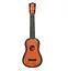 Гитара детская акустическая, 130A7, 55 см, в чехле - миниатюра 1