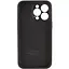 Чехол Epik Silicone Case Full Camera Protective AA для Apple iPhone 15 Pro Max 6.7 Черный/Black - миниатюра 2