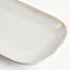 Тарелка МВМ My Home Фьорд прямоугольная 22.5 см айвори (KP-132 IVORY) - миниатюра 3
