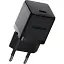 Сетевое зарядное устройство Baseus Palm 1-USB-C 20W Cluster Black (P10111602113-00) [127629] - миниатюра 1