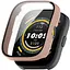 Чехол-накладка DK для Xiaomi Amazfit Bip 5 Пластик Gloss Стекло Full Cover Pink - миниатюра 1