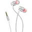 Провідні вакуумні навушники Hoco M85 Platinum sound universal earphone with mic, 3.5mm, 1.2m, silver - мініатюра 1