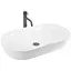 Умивальник Rea Cleo 71 white накладний REA-U6215, Білий - мініатюра 1