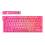 Клавіатура Attack Shark R82 HE Contours Side Printed Pink - мініатюра 1