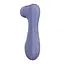 Вакуумний стимулятор клітора з вібрацією Satisfyer Pro 2 Generation 3 Connect App фіолетовий - мініатюра 3