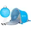 Саморазворачивающаяся палатка-тент Outtec с молнией голубая - миниатюра 2