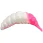 Силикон FishUP Ozi 1.2" cheese taste #132 - White/Bubble Gum (10 шт/уп) - миниатюра 1