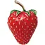 Брошь Клубника (49469254) - миниатюра 1