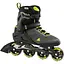 Ролики Rollerblade Macroblade 80 40.5 Black/Lime (1012-07100600-1A1-260) - мініатюра 1