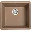 Гранітна кухонна мийка Romzha Mira U-400 Teracota (701) під стільницю - мініатюра 1