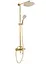 Душовя система Rea Aldi з виливом gold REA-P8802, Золотий - мініатюра 6