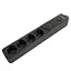 Мережевий фільтр Proove Power Strip P-04 (4 розетки + 4 USB + 2 Type-C) 2М black (PSP442420001) - мініатюра 3