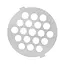 Решетка в электромясорубку крупная (d наружн.=53 мм, d вн.=7.5 мм, отв=7 мм), Господар 86807 - миниатюра 2