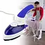 Дорожный мини утюг с функцией вертикального отпаривателя Mini Steam Iron HT-558B 1000Вт Синий - миниатюра 5