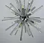 Светильник SPUTNIK TRIEDRI в стиле модерн Ст. MD 9058 CH | Line F - миниатюра 2