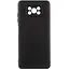 Чохол TPU GETMAN Liquid Silk Full Camera для Xiaomi Poco X3 NFC / Poco X3 Pro Чорний / Black - мініатюра 1
