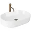 Умивальник Rea Nadia 60 white matt накладний REA-U9657, Білий матовий - мініатюра 1