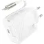 Зарядний пристрій Hoco N57 Type-C PD + кабель Type-C білий - мініатюра 1