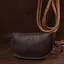 Матовая женская бананка Shvigel 16395 коричневая - миниатюра 8