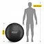 М'яч для фітнесу (фітбол) 4FIZJO 75 см Anti-Burst Black (P-5907739316370) - мініатюра 7