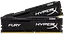 Оперативная память HyperX 8GB (2x4GB) DDR4 2400MHz Fury (HX424C15FBK2/8) Б/У - миниатюра 1