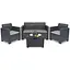 Набор садовой мебели Bica Nebraska 2 графит - миниатюра 4