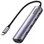 USB-хаб Ugreen 5 в 1 USB-C / 4xUSB 3.0 / 1x4K HDMI (20197) [63381] - мініатюра 1