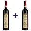 Вино Kartuli Vazi Піросмані червоне напівсухе 12% 1.5 л (2 шт. х 0.75 л) - мініатюра 1