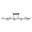 Люстра Brille потолочная молекула E14 40W BK (BL-477C/8) - миниатюра 1
