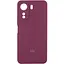 Чехол Lakshmi Silicone Cover Full Camera AAA with Logo для Xiaomi Redmi 13Coco C65 Бордовый - миниатюра 1