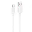 Дата кабель Hoco X115 Surpass USB to Type-C 100W (1m) White - миниатюра 1