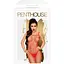 Бодистокинг в большую сетку Penthouse - Body Search Red S/L - миниатюра 3