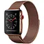 Ремінець Creasted для годинника Milanese loop steel bracelet Apple watch, 42 44 мм Bronze - мініатюра 1