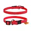Нашийник "Dog Extreme" з нейлону регульований (ширина 10мм довжина 20-30см) червоний - мініатюра 1